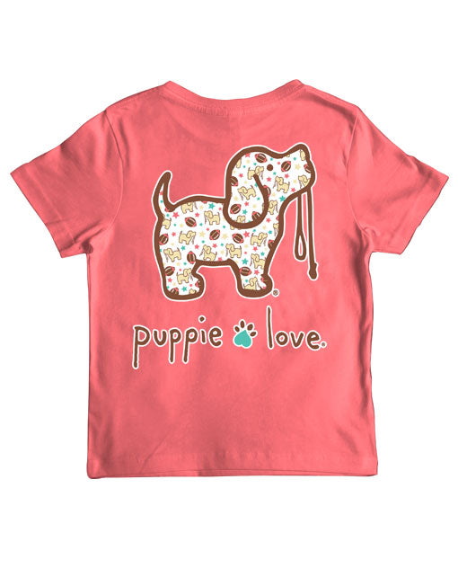 Youth Football & Stars Pup Short Sleeve By Puppie Love (Pre-Order 2-3 Weeks)