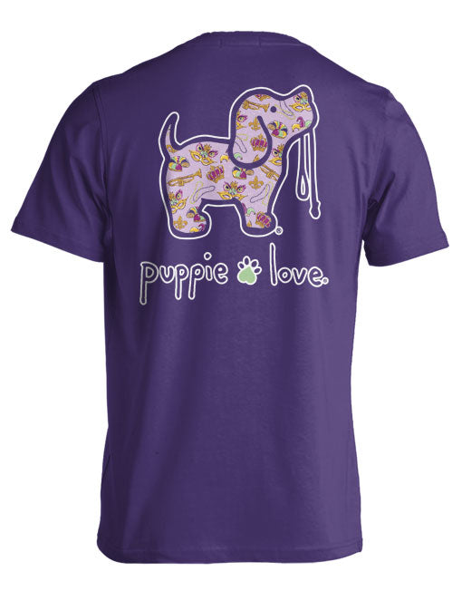 Mardi Gras Pattern Pup By Puppie Love (Pre-Order 2-3 Weeks)