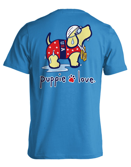 USA Swimmer Pup By Puppie Love (Pre-Order 2-3 Weeks)